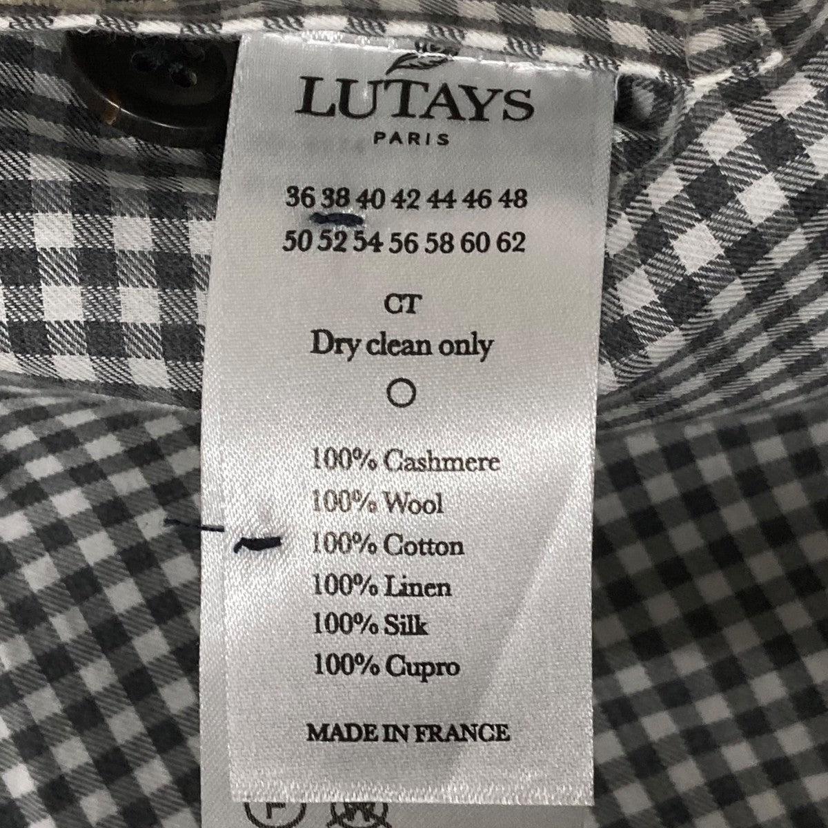 LUTAYS VALMONT CORDUROY22011310578430 古着・中古-7枚目のアイテム画像