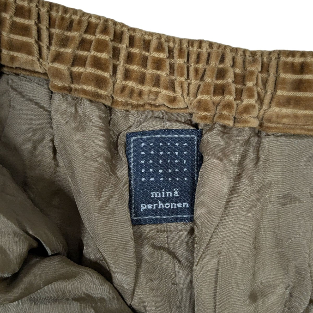 mina perhonen lampo パンツコーデュロイパンツza4522 za4522 ブラウン