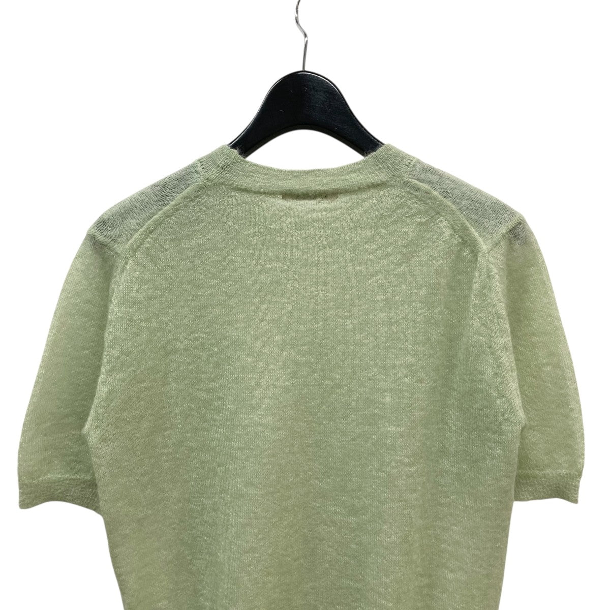 ◇AURALEE（オーラリー）KID MOHAIR SHEER KNIT TEE（ニット