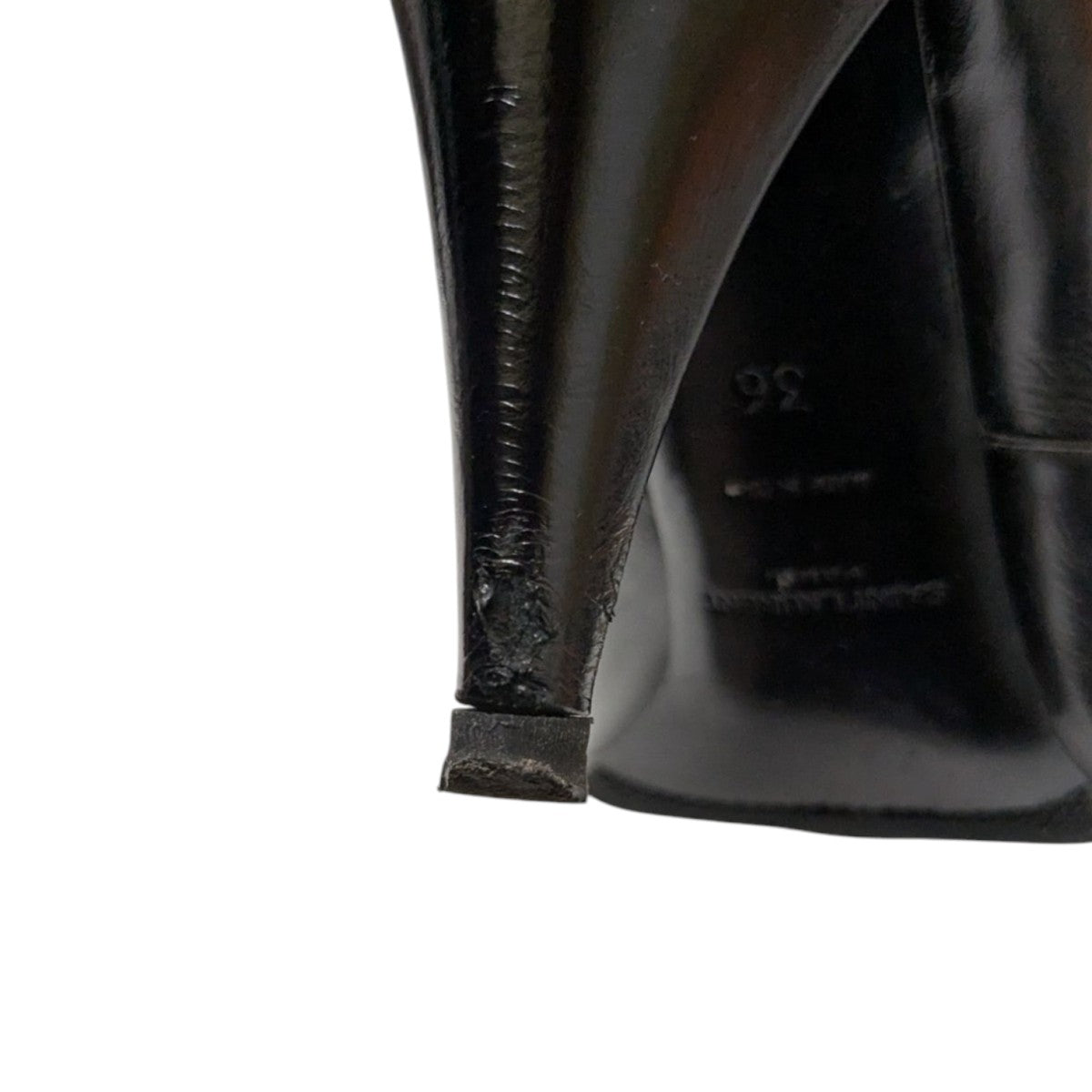Saint Laurent Paris サイドジップヒールブーツ405593 古着・中古-9枚目のアイテム画像