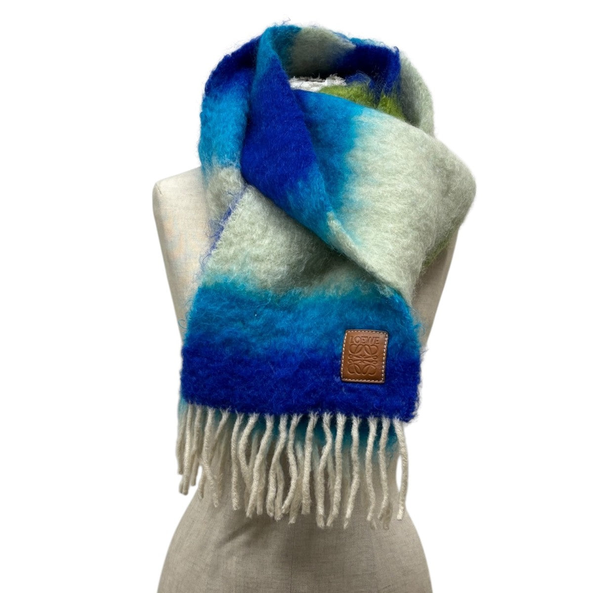 LOEWE マルチカラー リブマフラー multicolor archive LOEWE マルチカラー リブマフラー multicolor archive LOEWE