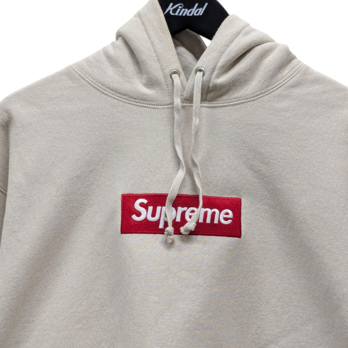 ベージュ　シュプリーム　パーカー　極美品 中古・古着通販】SUPREME (シュプリーム) スモールボックスロゴ