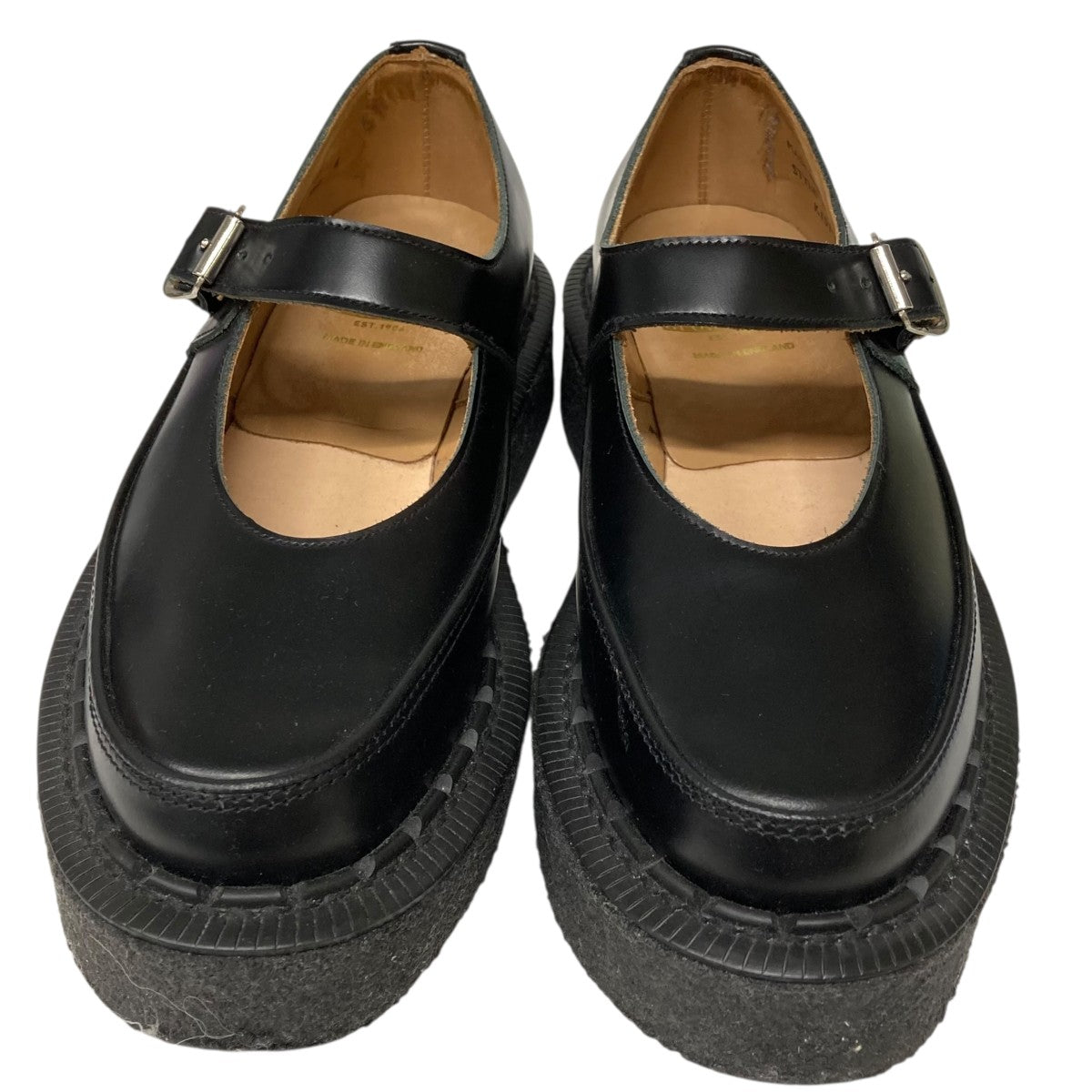 COMMEdesGARCONS GIRL× GEORGE COX メリージェーン コムデギャルソン ガール George Cox レザーメリージェーンシューズ