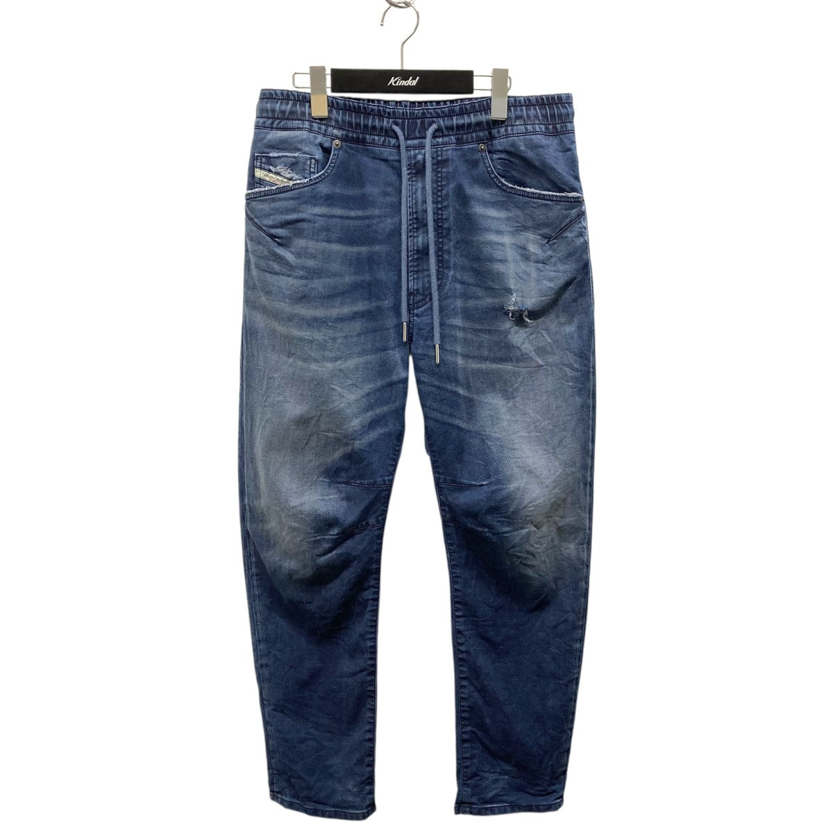 DIESEL ディーゼル ストレッチデニム スキニー slandy W26 DIESEL - 美品 DIESEL ディーゼル SLANDY ストレッチ ダメージ