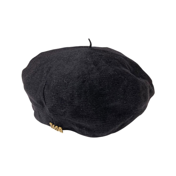 Dior ベレー帽　ロゴ 楽天市場】極美品 クリスチャンディオール Christian Dior ロゴ ベレー