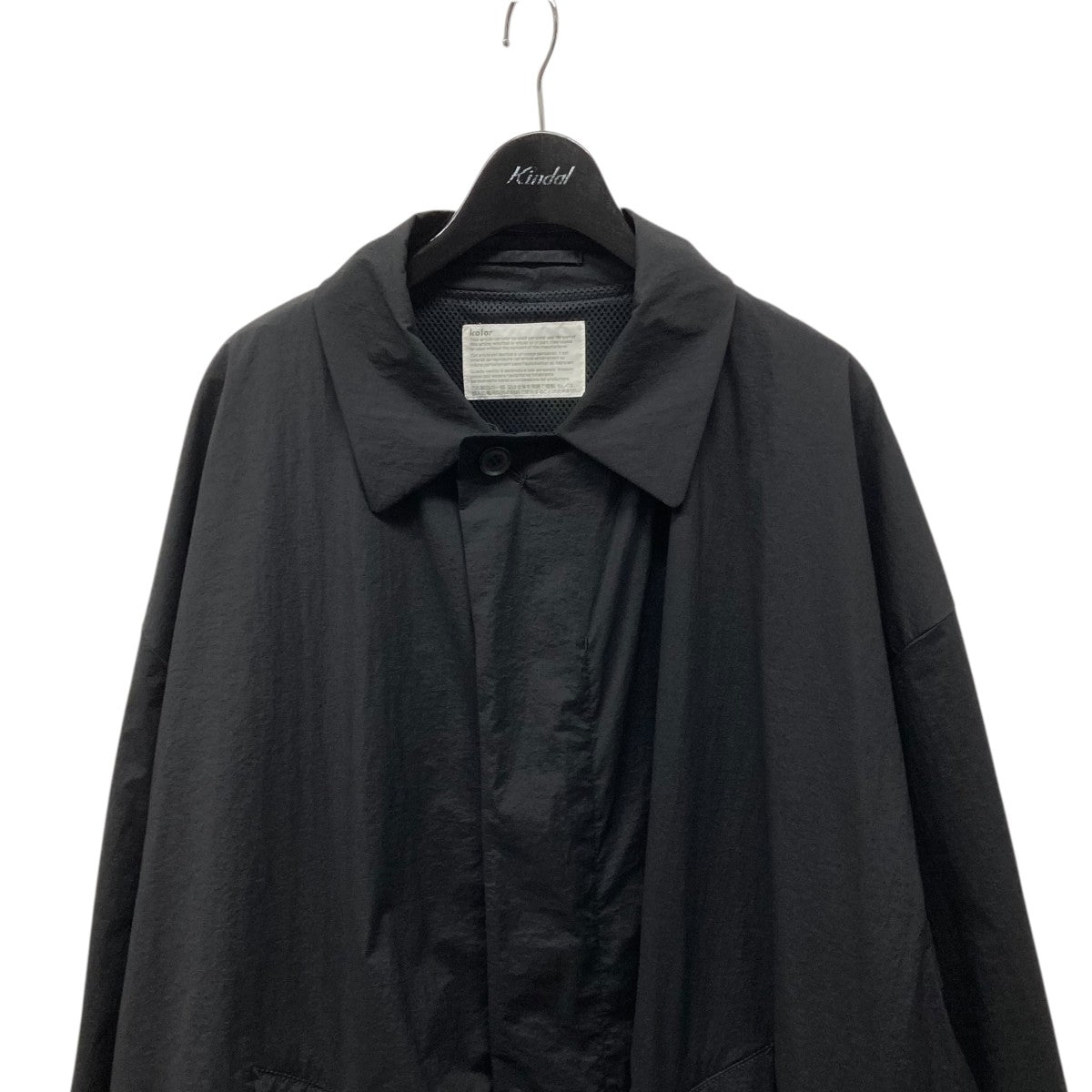 kolorカラー 24SS ナイロン コート 24SCM-C07117 新品 ステンカラーコート | kolor(カラー) / アウター コート (メンズ