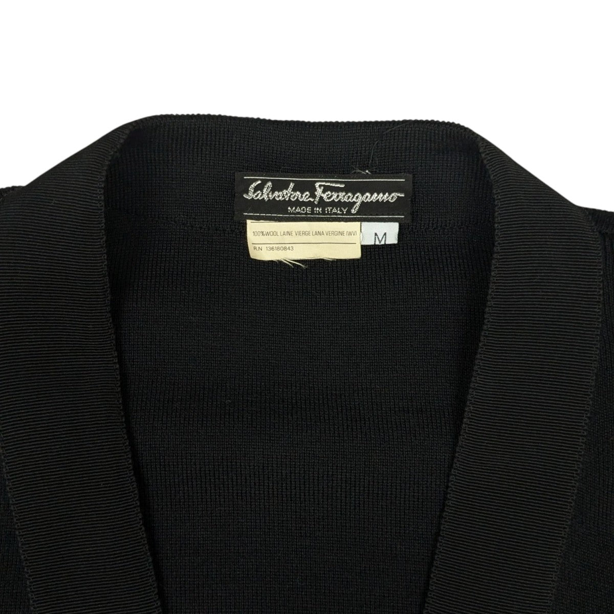 Salvatore Ferragamo フェラガモ カーディガン シルク M Salvatore Ferragamo フェラガモ カーディガン シルク M