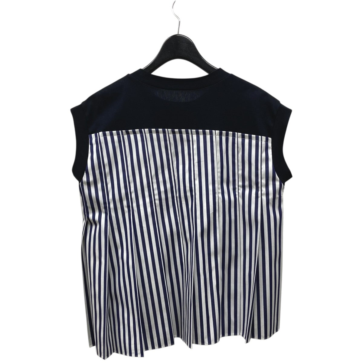sacai(サカイ) ノースリーブストライプカットソー24-07403 24