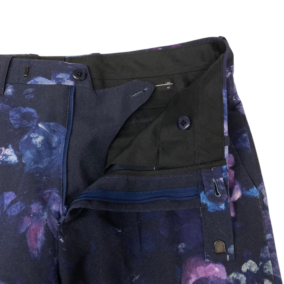 LAD MUSICIAN(ラッドミュージシャン) 花柄スラックス2123-578 2123-578