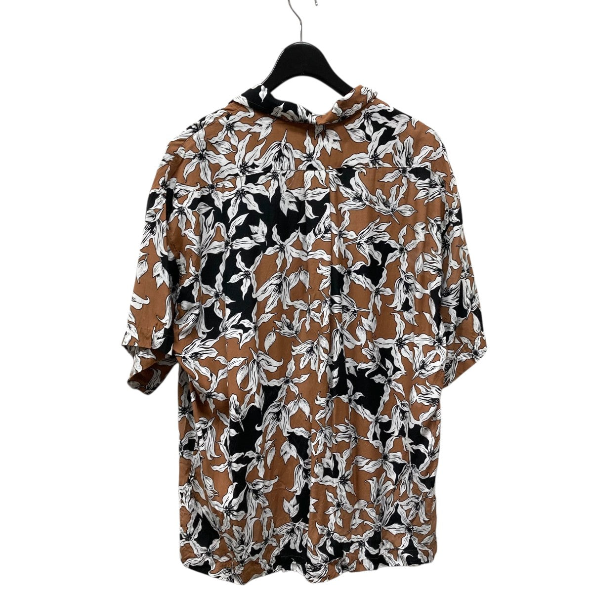 会員様限定 お買い得商品 ALLEGE(アレッジ) 19SSflower print shirt半袖シャツAH19S-SH07 トップス