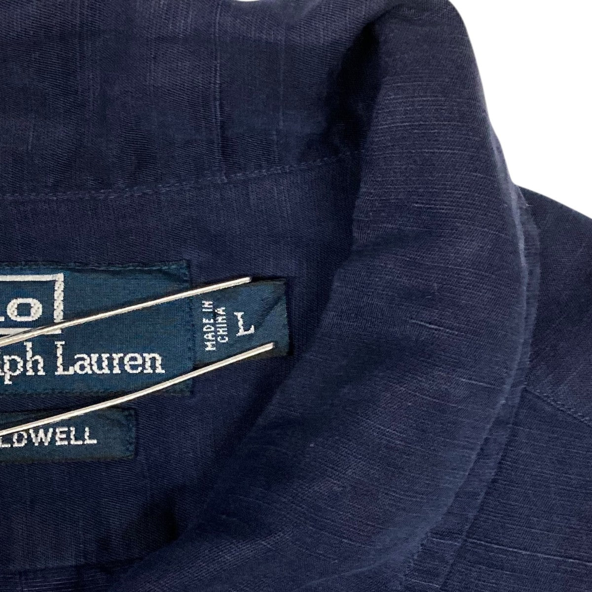 Polo Ralph Lauren 半袖シャツ　Lサイズ　ネイビー POLO RALPH LAUREN(ポロラルフローレン) 半袖シャツ ネイビー