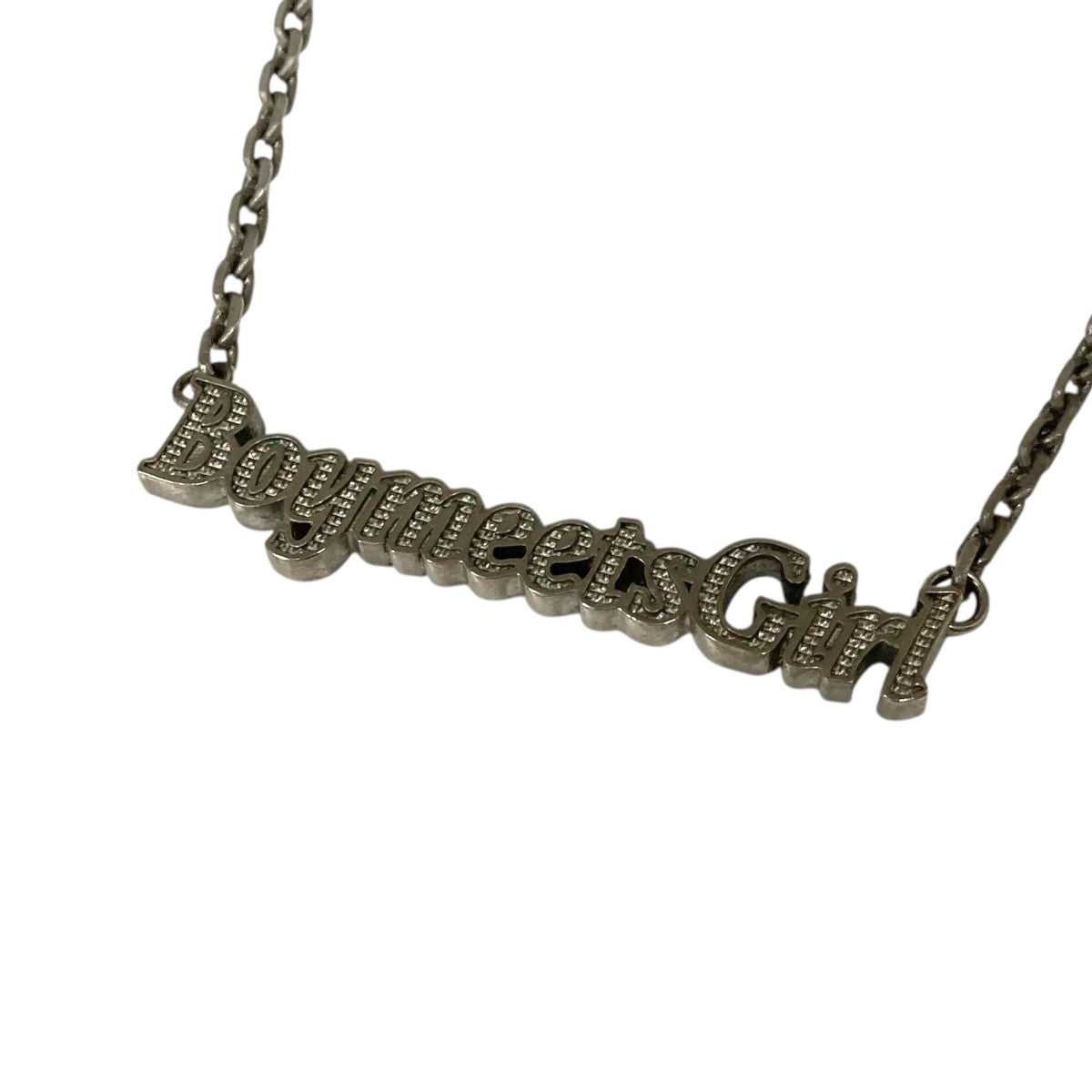 WEB限定お買い得商品の新着アイテム DAIRIKU(ダイリク) シルバー ネックレス SOUVENIR BOYMEETSGIRL アクセサリー