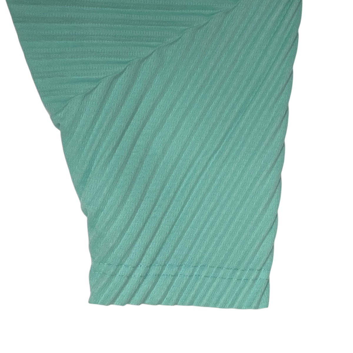 ミント グリーン オムプリッセイッセイミヤケ 長袖Tシャツ 緑 オムプリッセ