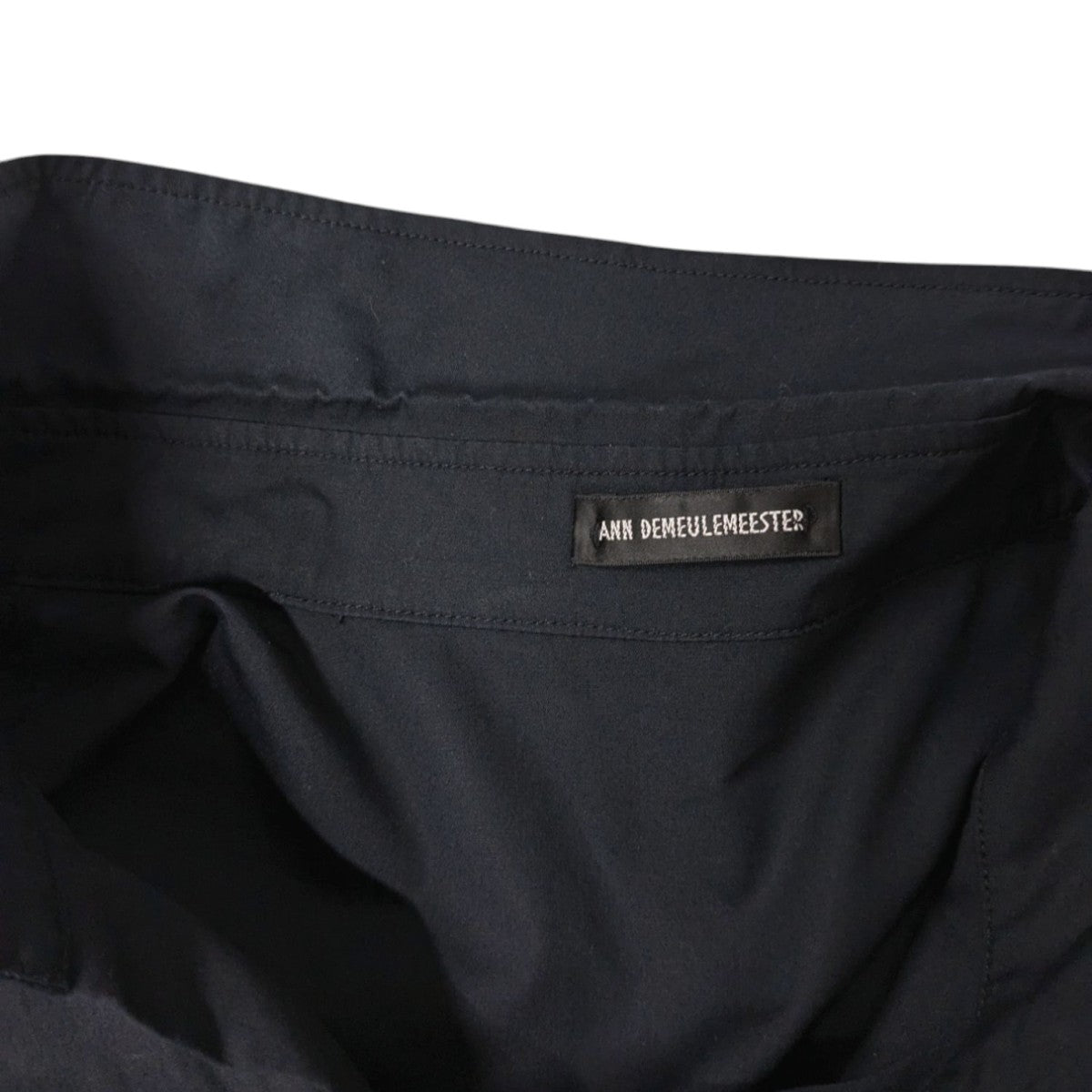 ANN DEMEULEMEESTER 長袖シャツ51400 51400 ブラック サイズ 46 ANN DEMEULEMEESTER 長袖シャツ51400 51400 ブラック サイズ 46