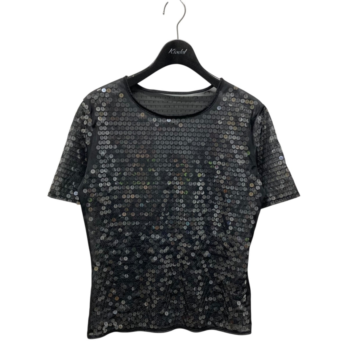 UNITED TOKYO クリアスパンコールトップス半袖Tシャツ141322019 古着・中古-1枚目のアイテム画像