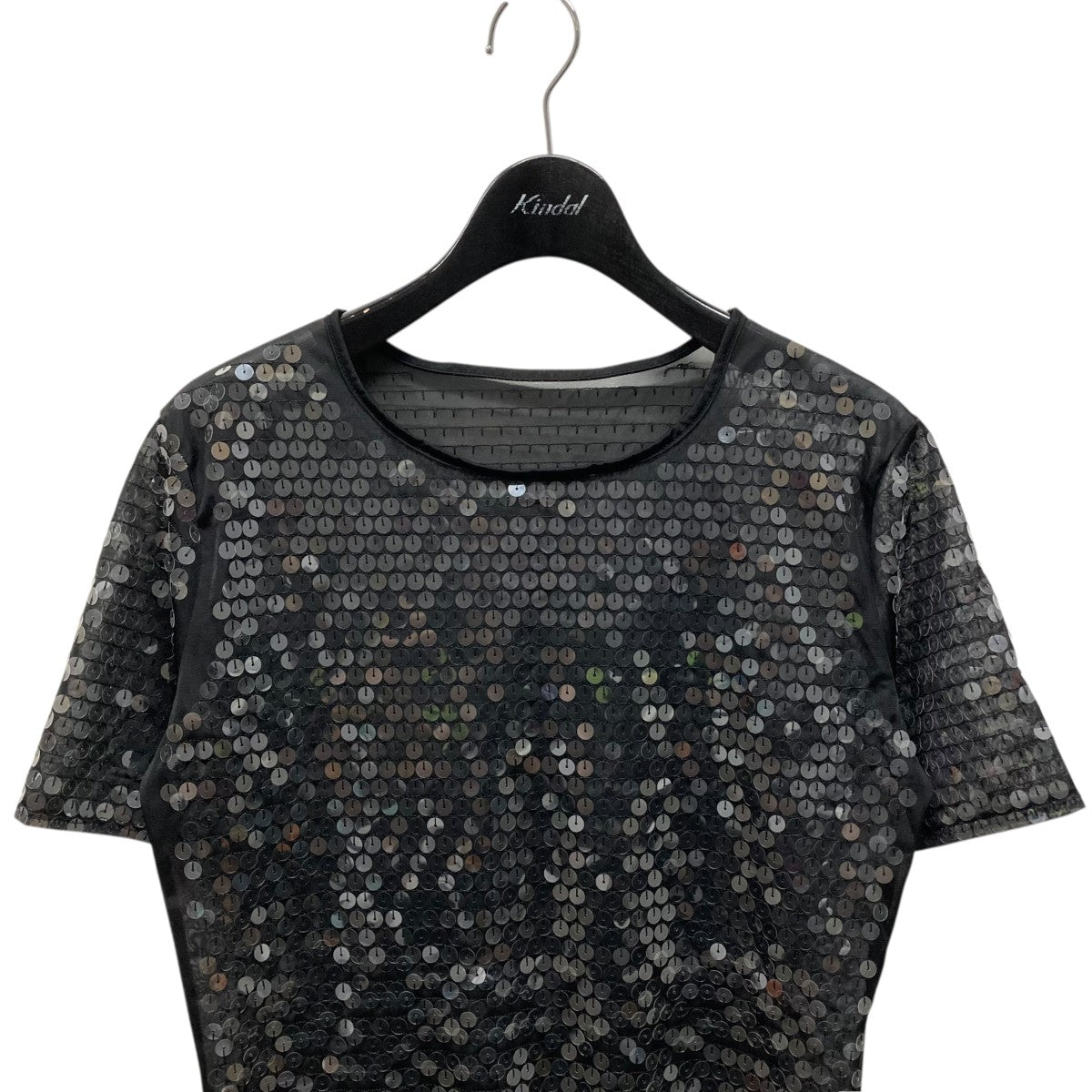 UNITED TOKYO クリアスパンコールトップス半袖Tシャツ141322019 古着・中古-3枚目のアイテム画像