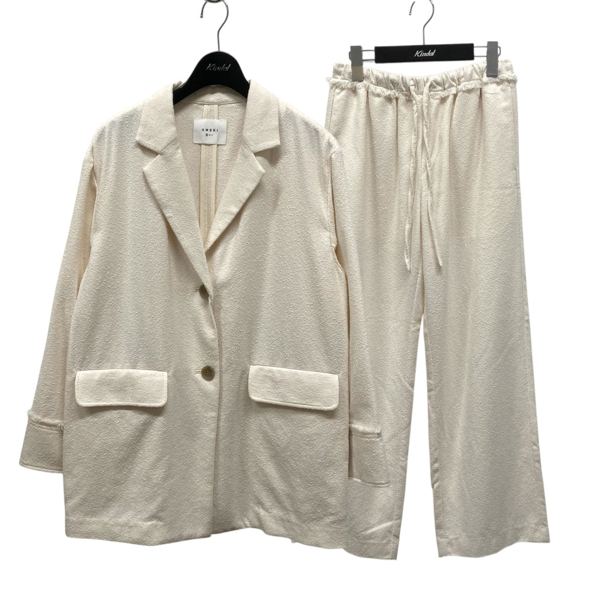 AMERI(アメリ) GEOMETRIC VELOUR BUSTIERWITHSKIRTセットアップ