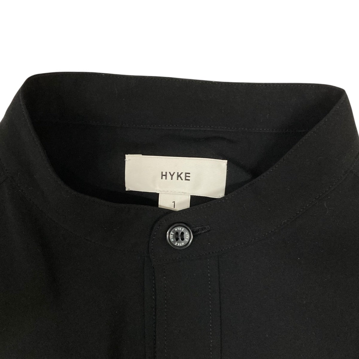 注目■HYKE■大人気 マキシシャツワンピース 国内発送 すぐ届く HYKE(ハイク) MAXI SHIRT DRESSシャツワンピース222-16141 044
