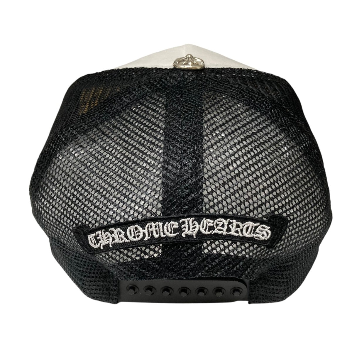 クロムハーツ キャップCemetery Cross Mesh Trucker CHROME HEARTS Cemetery Cross Patch Trucker Cap Size ONE SIZE (53