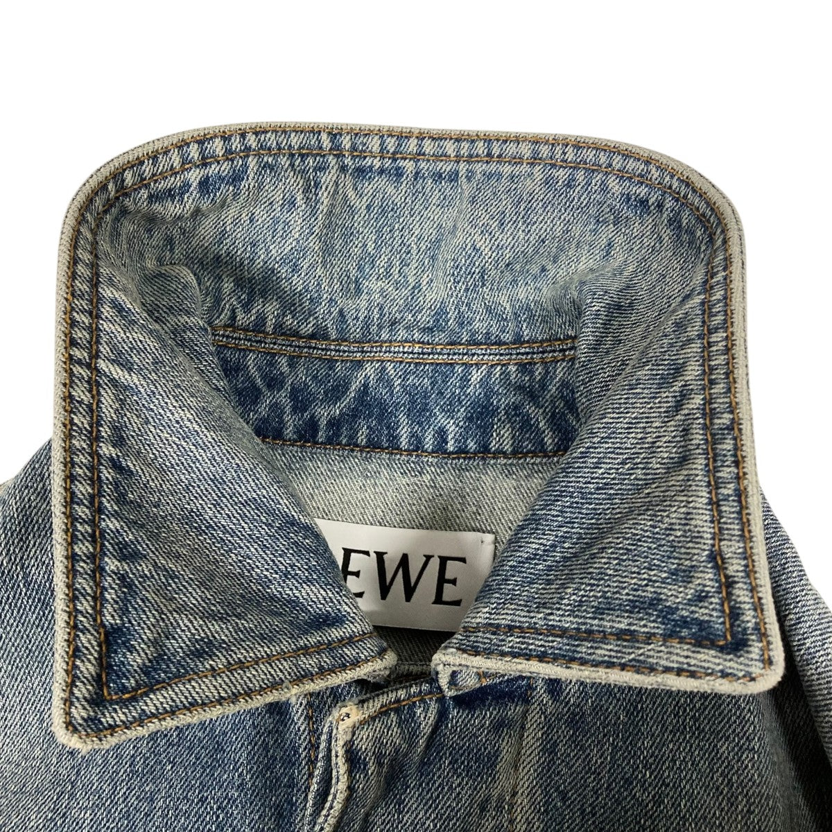 LOEWE チェーンデニムジャケットデニムジャケットS359Y50X51 古着・中古-5枚目のアイテム画像