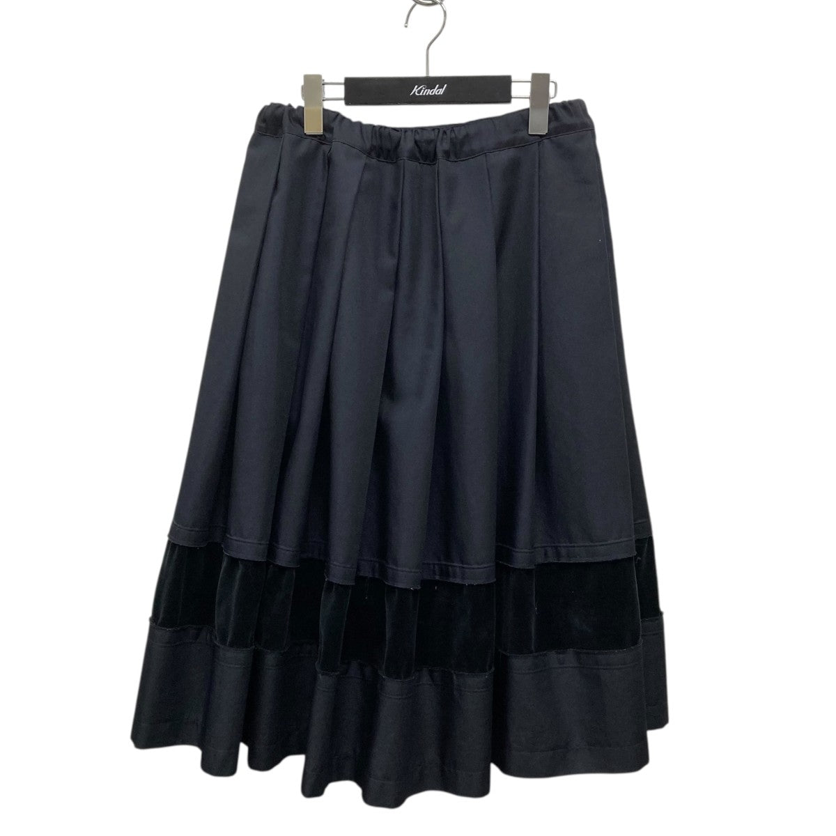 コムデギャルソンCOMME des GARCONS 裾エンブロイダリーベロア