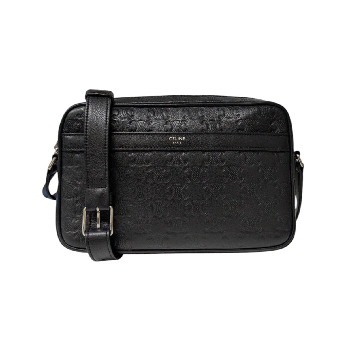 【極美品】CELINE キーケース クロコダイル型押し カーフスキン CELINE(セリーヌ) キーケース ／ クロコダイル型押しカーフ