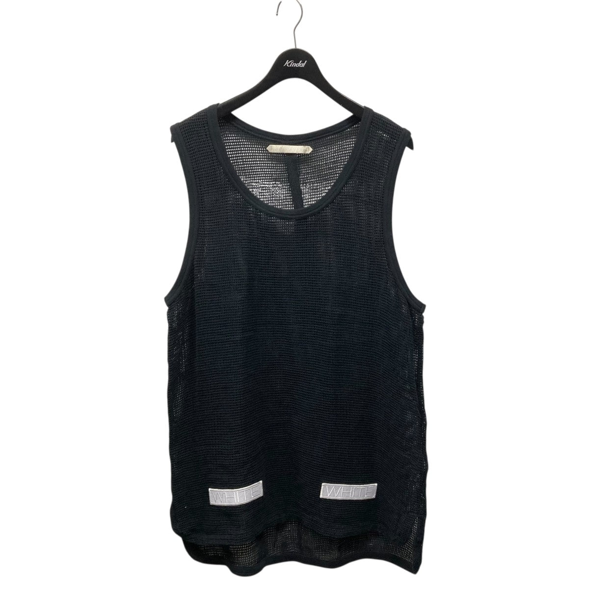 OFFWHITE メッシュタンクトップ 古着・中古-1枚目のアイテム画像