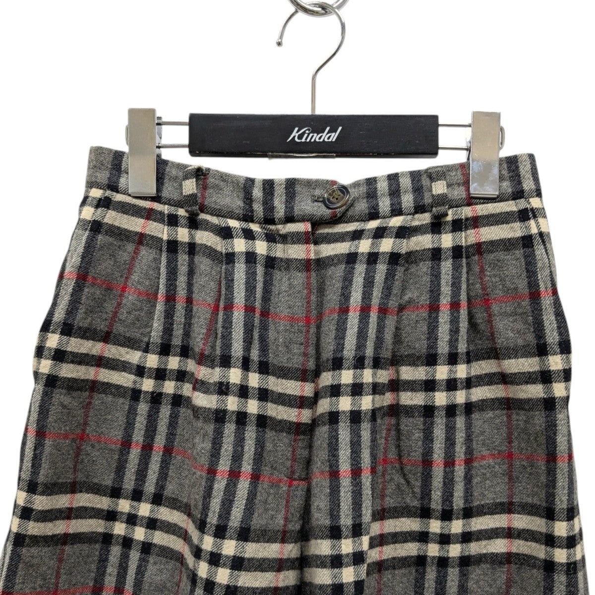 Burberry's(バーバリーズ) チェックハーフパンツ グレー｜【公式