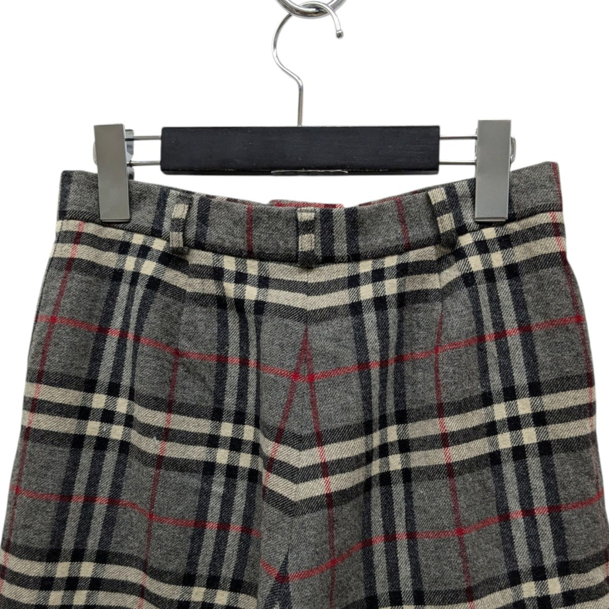Burberry's(バーバリーズ) チェックハーフパンツ グレー｜【公式