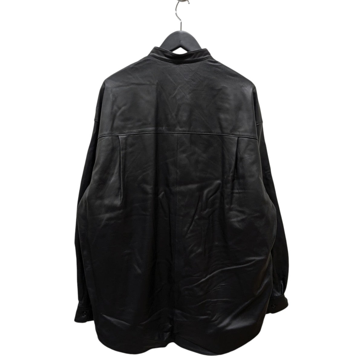 Graphpaper(グラフペーパー) レザーシャツGM223-50258J GM223