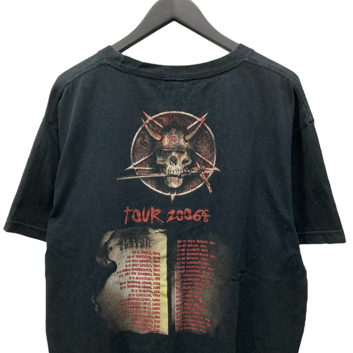 SHOOT SLAVER 2006 WORLD TOUR TEE半袖Tシャツ 古着・中古-4枚目のアイテム画像