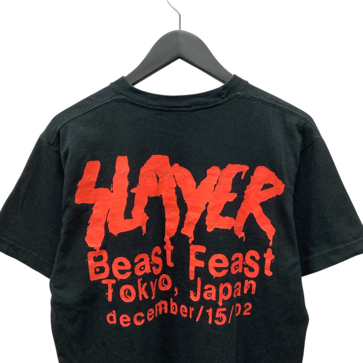 SHOOT 00sSLAVER 2002 BEAST FEAST Tour Tee半袖Tシャツ 古着・中古-4枚目のアイテム画像