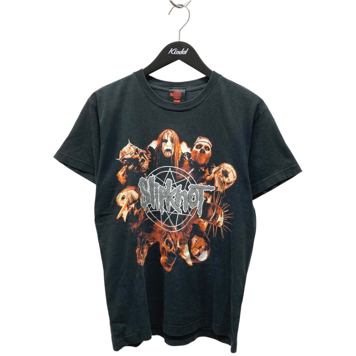 ②SLIPKNOT 公式 ツアー Tシャツ 2002年 サイズL 状態良好 SHOOT(シュート) 00sSlipknot半袖Tシャツ ブラック サイズ M｜【公式