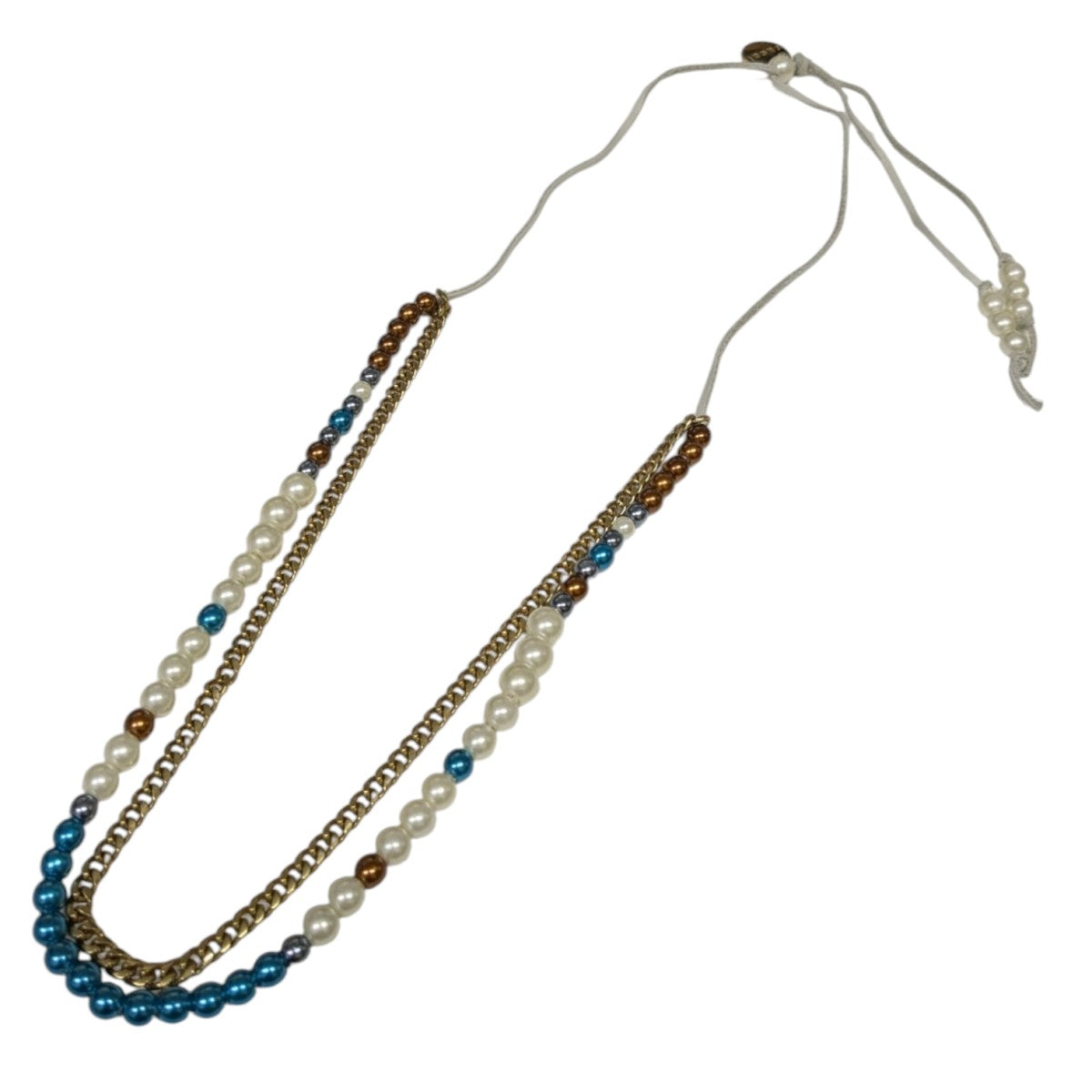 sacai(サカイ) Color Pearl Chain Necklaceネックレス24-0717S