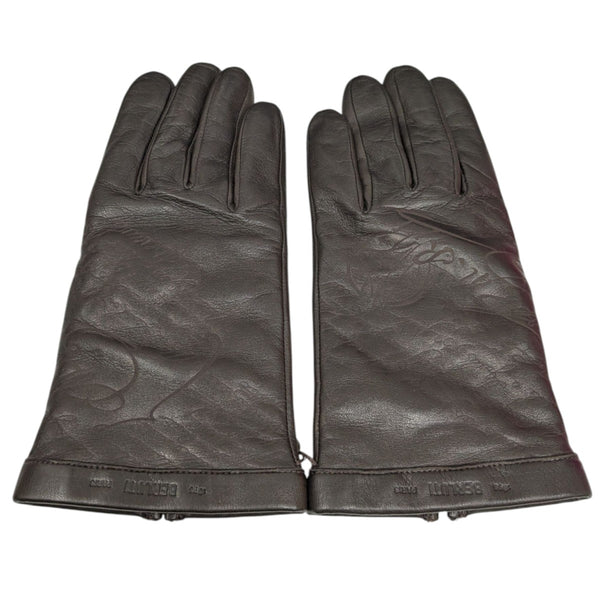 Berluti(ベルルッティ) レザーグローブ ブラック｜【公式】カインド