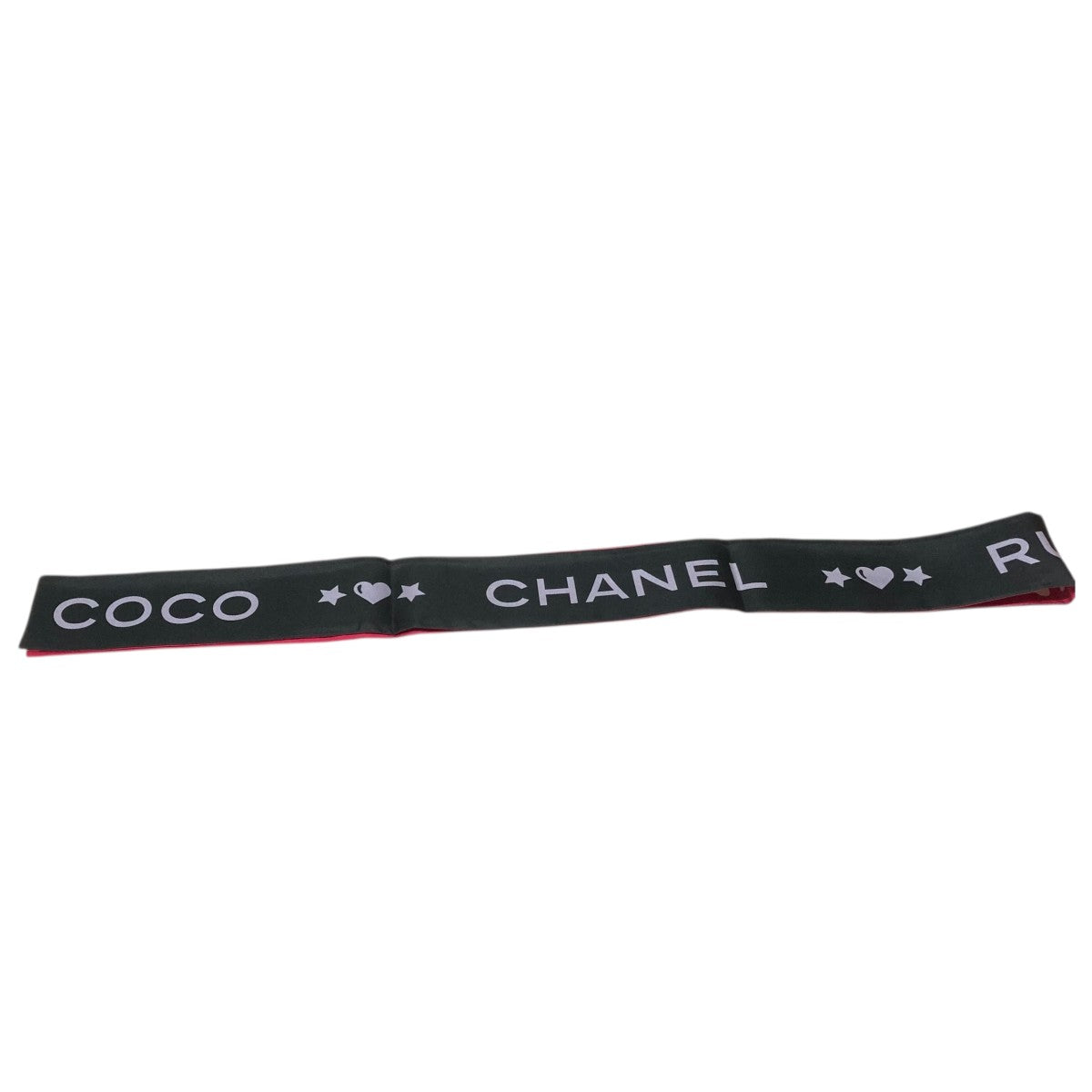 CHANEL スカーフ　ピンク×黒 楽天市場】CHANEL ピンク（カラーブラック）（マフラー
