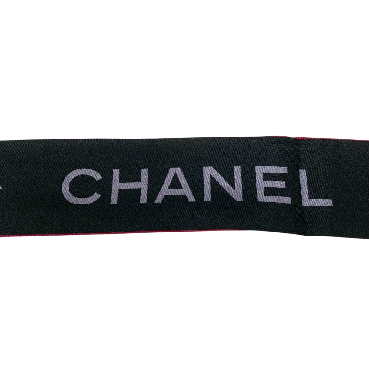 CHANEL(シャネル) スカーフ ブラック×ピンク｜【公式】カインド