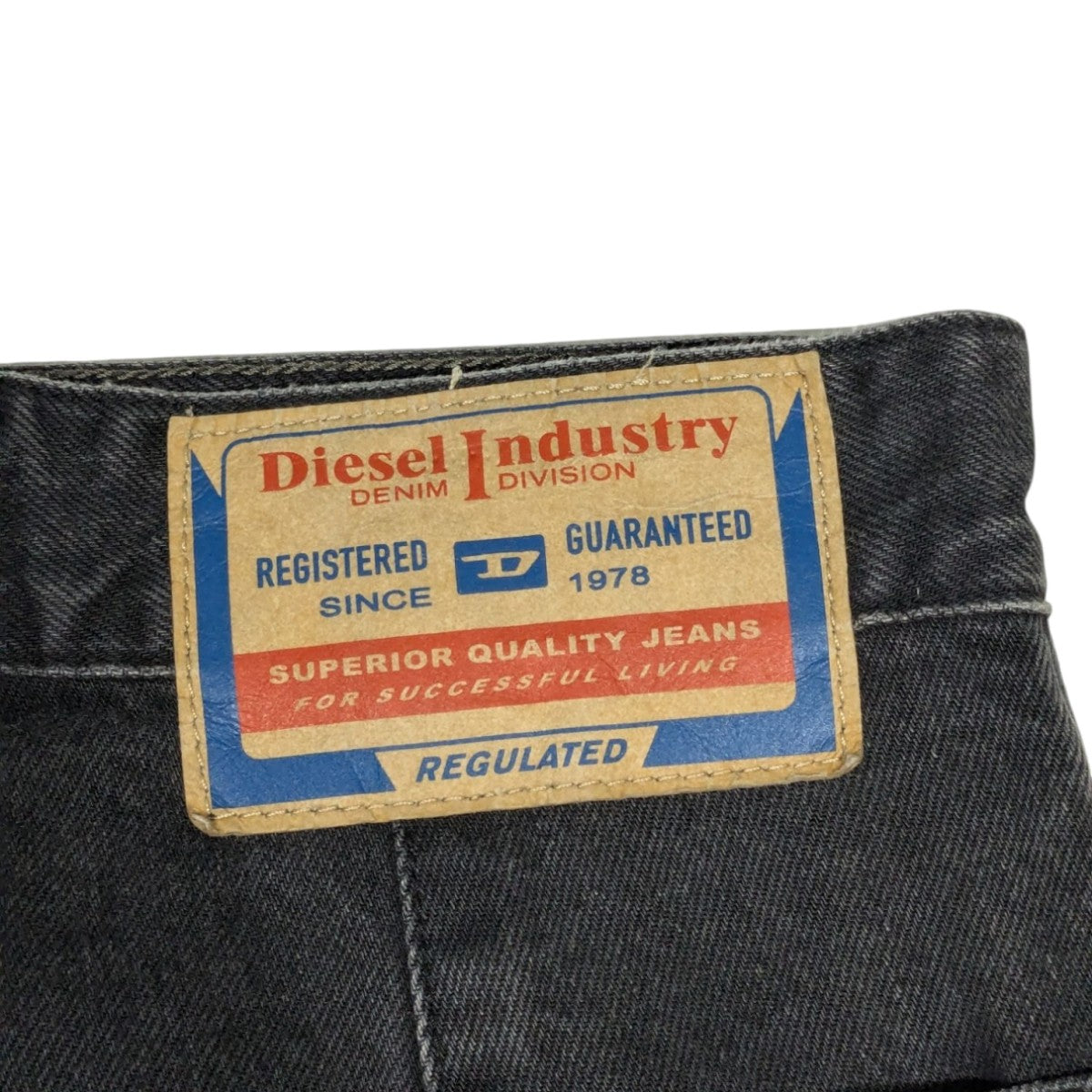 パンツ FISH DIESEL(ディーゼル) D-FISH-CARGOデニムパンツ ブラック サイズ