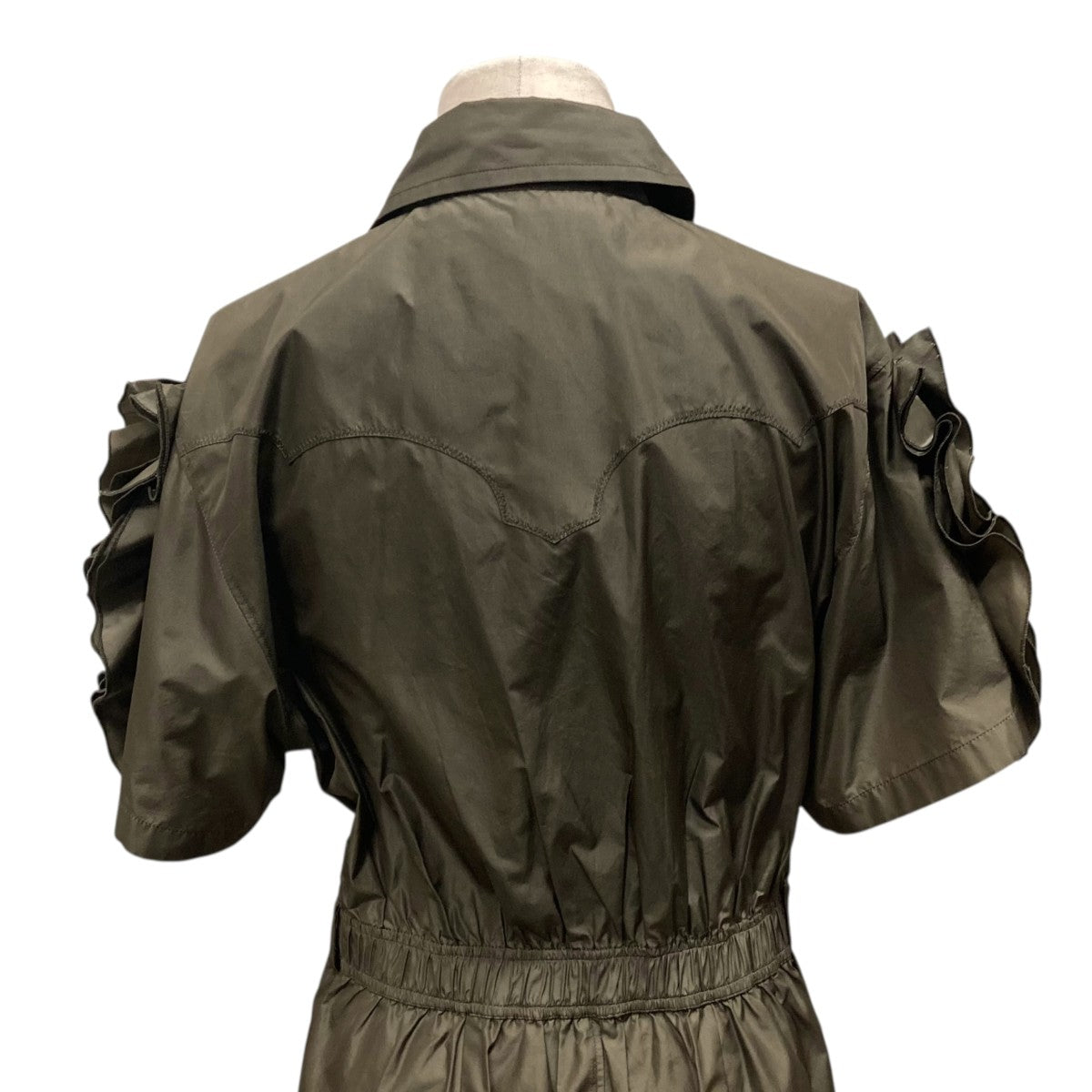 TOGA PULLA(トーガプルラ) MEMORY TAFFETA S S DRESS半袖