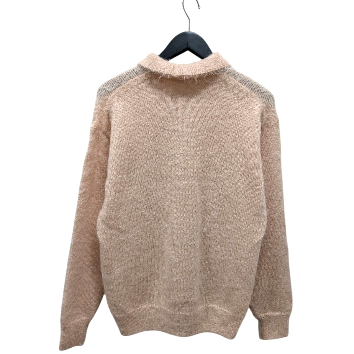 AURALEE オーラリー 23SS ニットポロシャツ AURALEE オーラリー ニットポロシャツ A23AP03KM ブラック