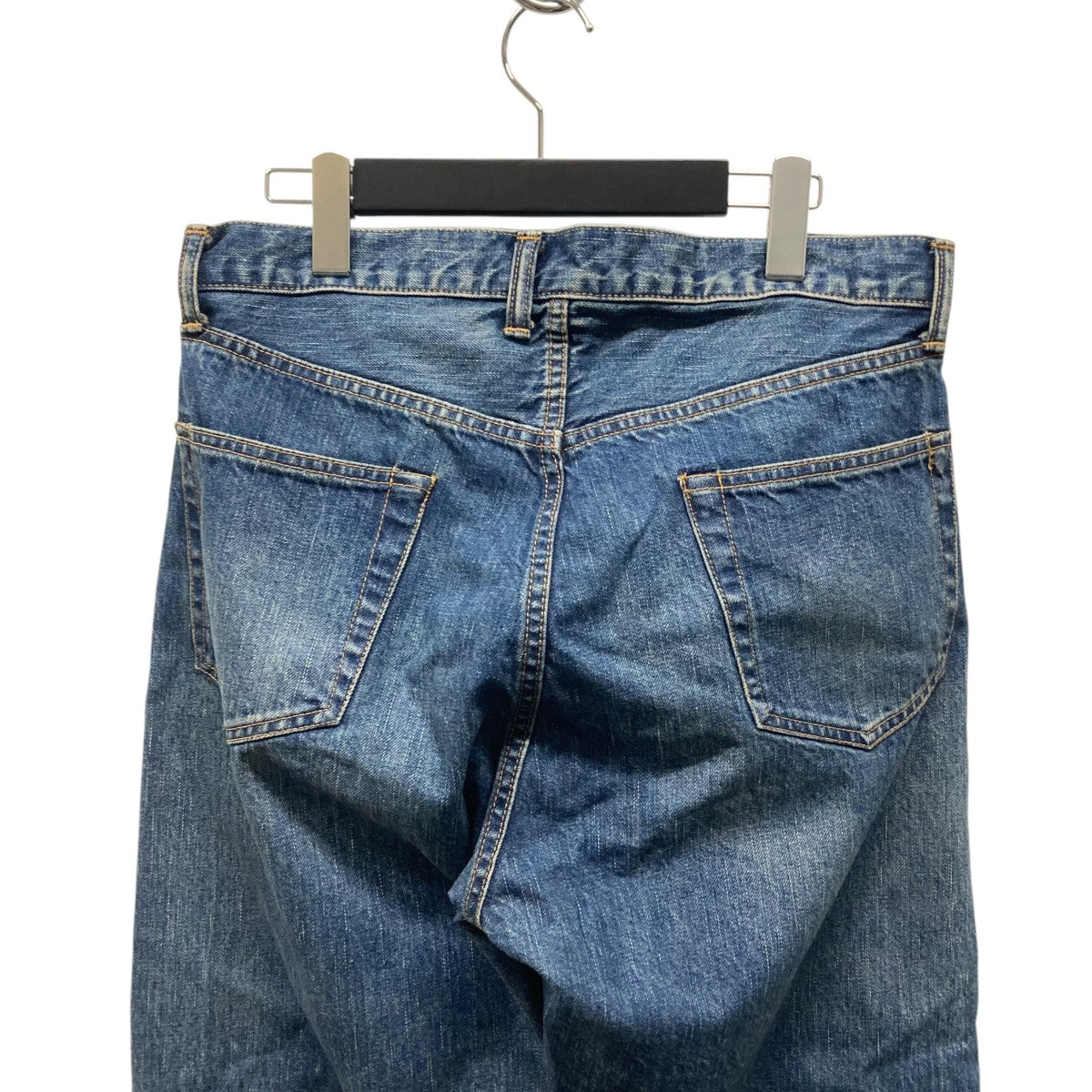 パンツ a.presse washed denim wide pants 28/30 A.PRESSE 