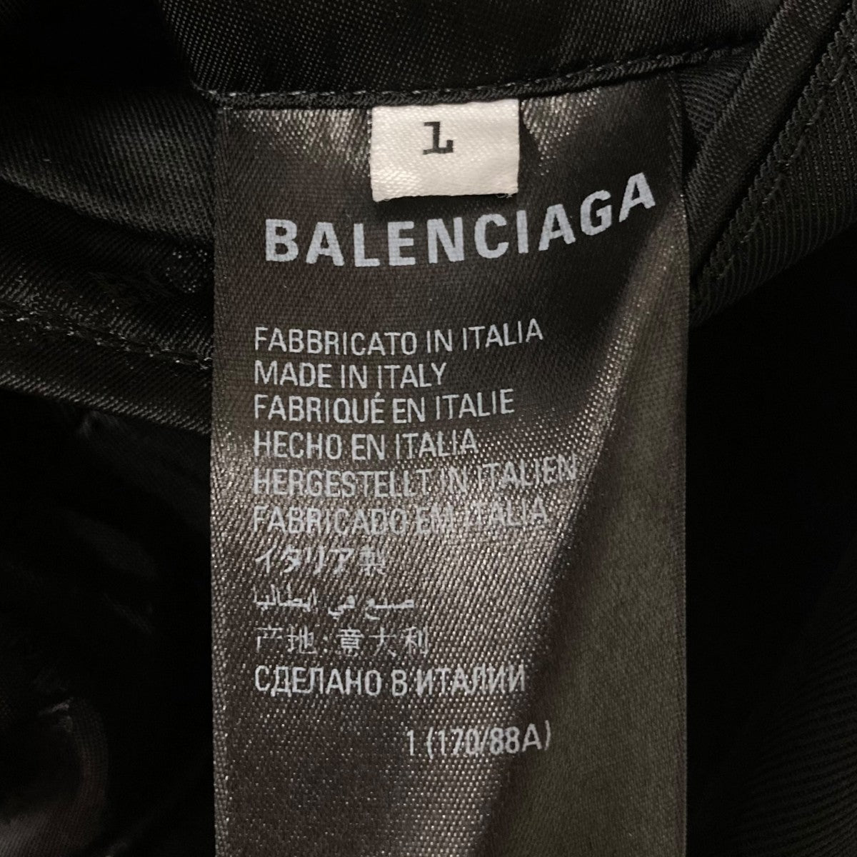 BALENCIAGA(バレンシアガ) テーラードジャケット ブラック