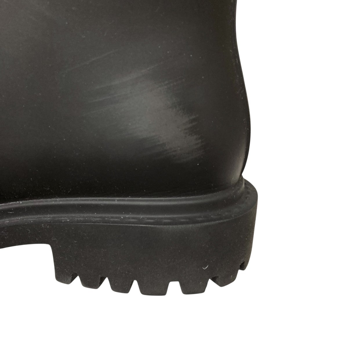 BALENCIAGA ブラック ラバー 長靴