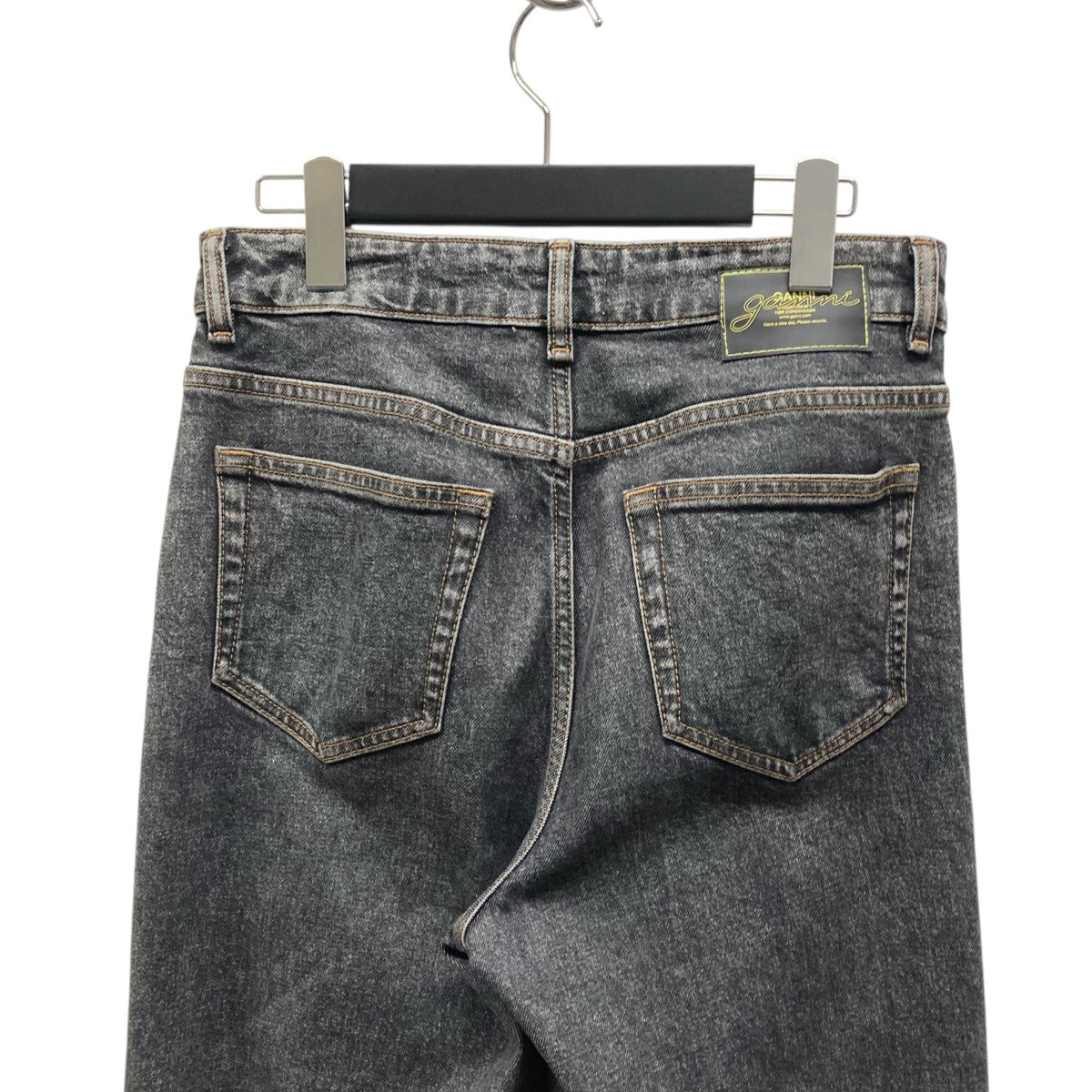 Ganni(ガニー) Washed Izey Jeans Black Washedデニムパンツ