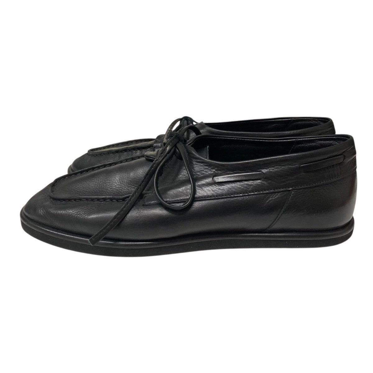 SOFT LEATHER DECK SHOESレザーシューズA25SS03QD-W
