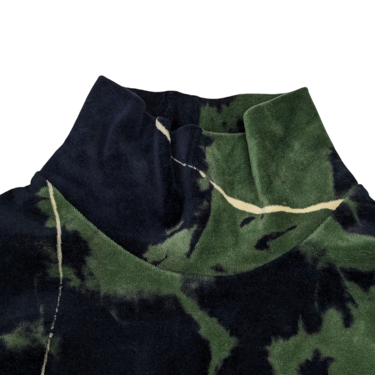 mame kurogouchi(マメクロゴウチ) ”Kintsugi” Velour Jersey