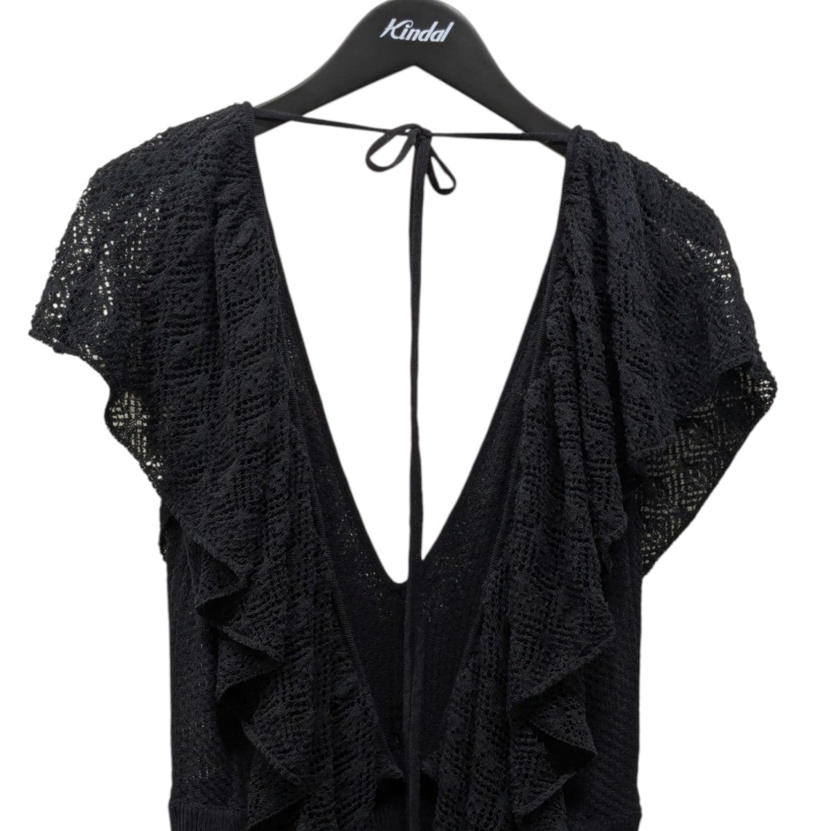 MEDI RUFFLE KNIT ROMPERSロンパース0225105931170