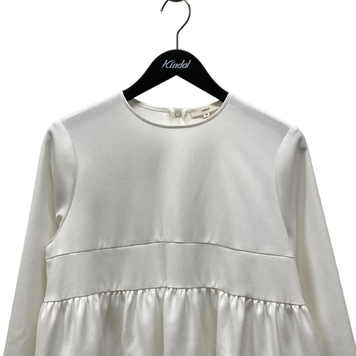新品タグ付き！yori ダブルクロスTeeブラウス ダブルクロスTeeブラウス | all item| yori