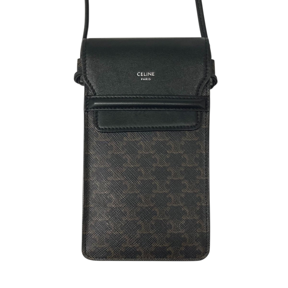 CELINE(セリーヌ) フラップ付きモバイルポーチショルダーポーチ
