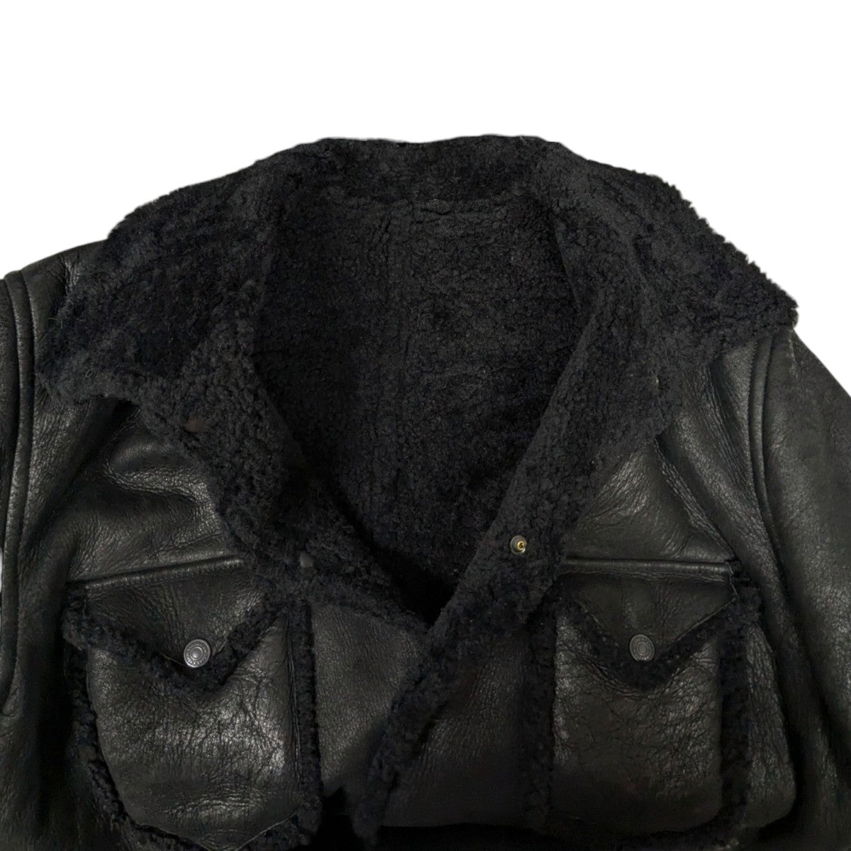 Yohji Yamamoto pour homme 02AWムートンジャケットHM-Y11-746 古着・中古-7枚目のアイテム画像